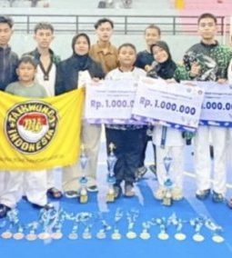 Tim Taekwondo Padang Lawas Borong 18 Medali di Piala Wali Kota Sibolga
