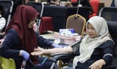 Ditlantas Polda Riau Gelar Bakti Kesehatan dan Bakti Sosial Sambut HUT Lalu Lintas Ke71